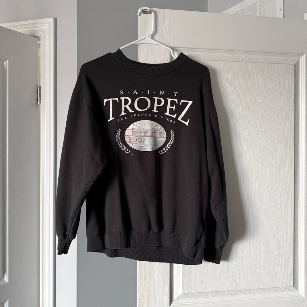 Crew neck sweatshirt